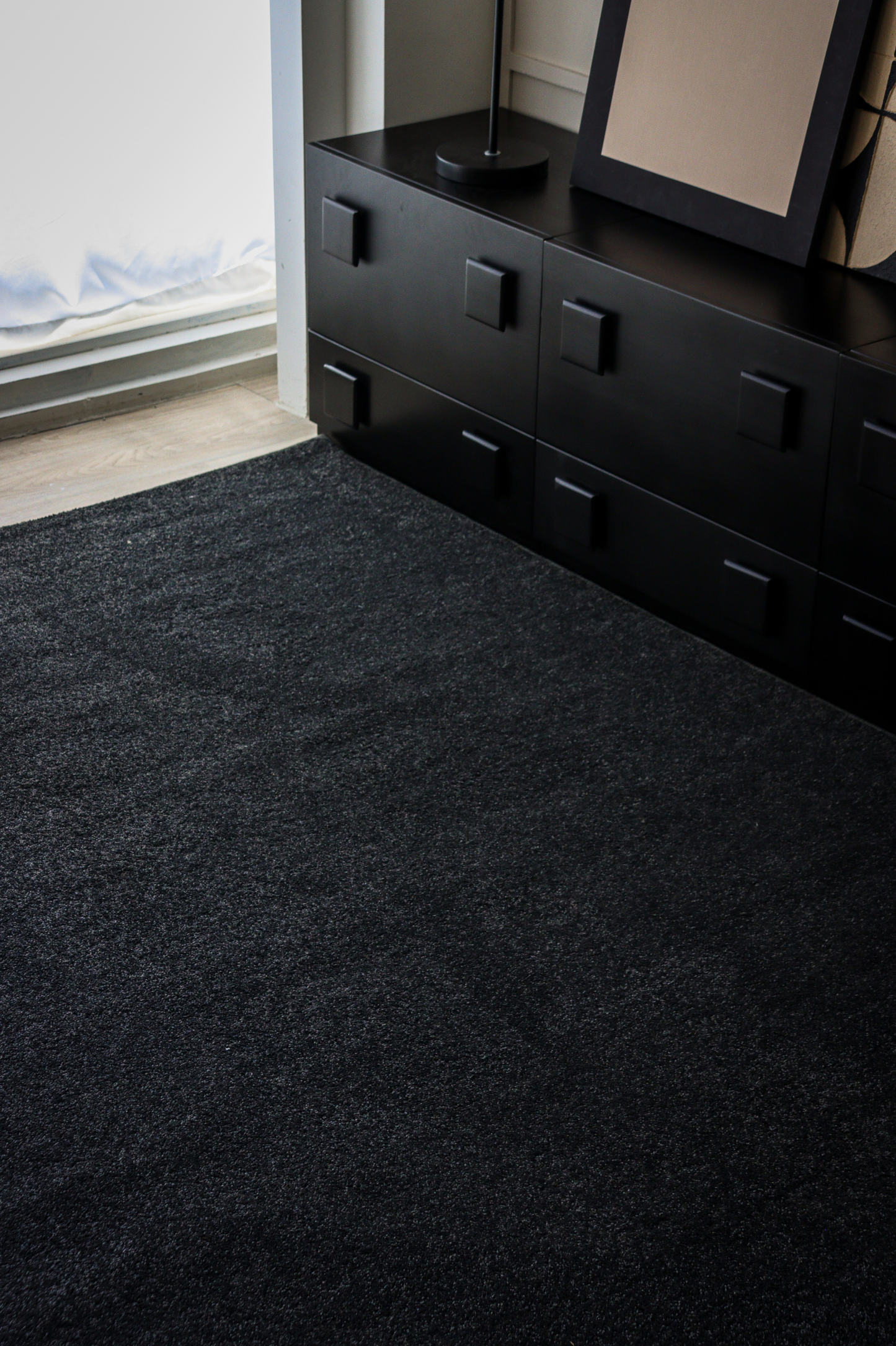 Tapis gris foncé | Série Essentiels intemporels