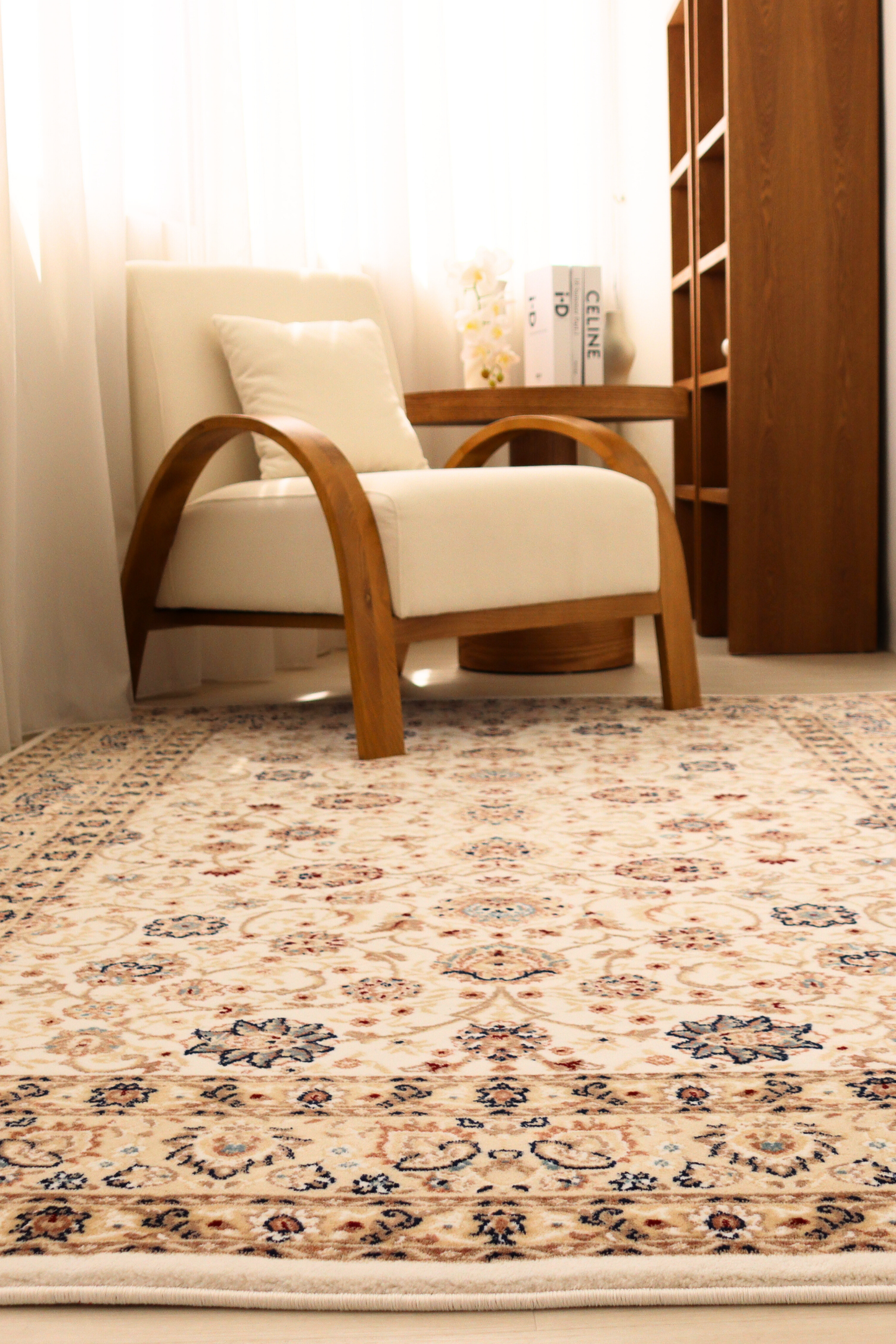 Tapis de jardin blanc | Al Safa | Série Royal Persian