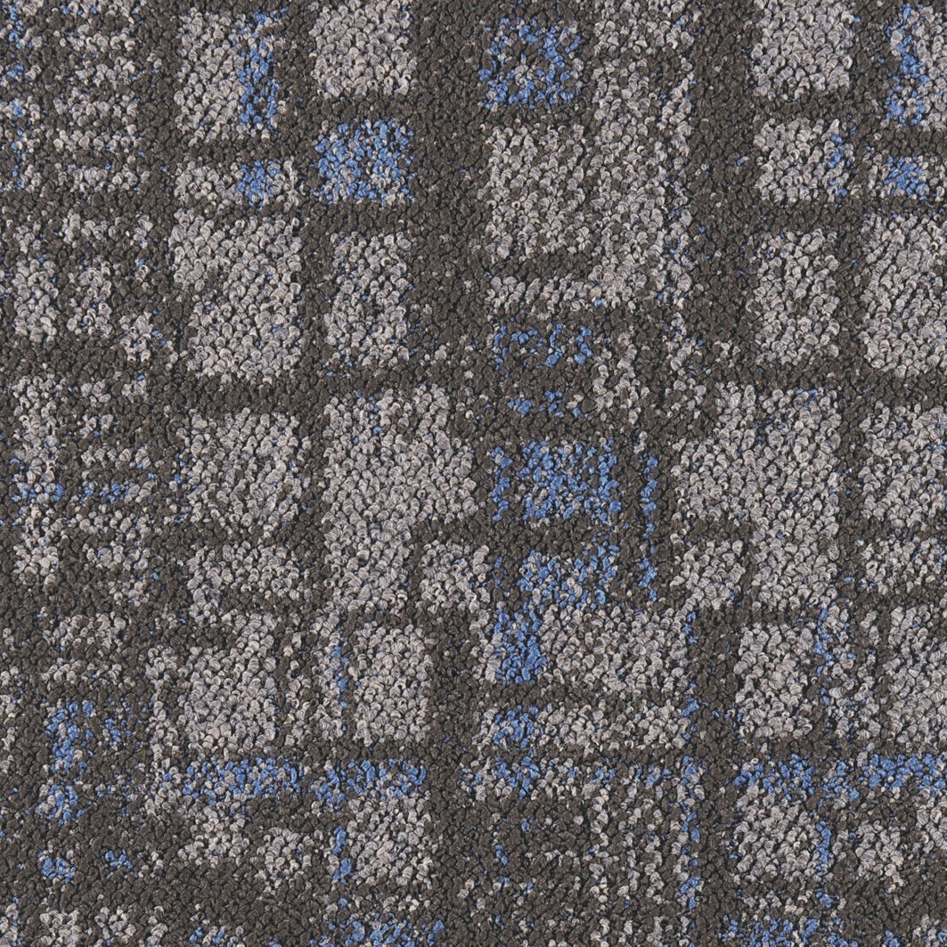 Confort | Bleu | Dalles de moquette pour bureau