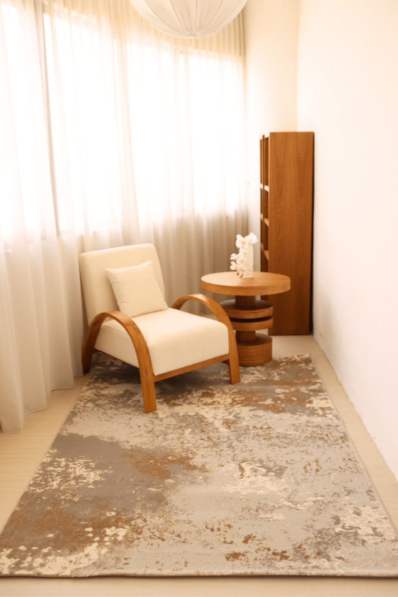 Tapis de luxe Copper Oasis | Série Carlton Modern