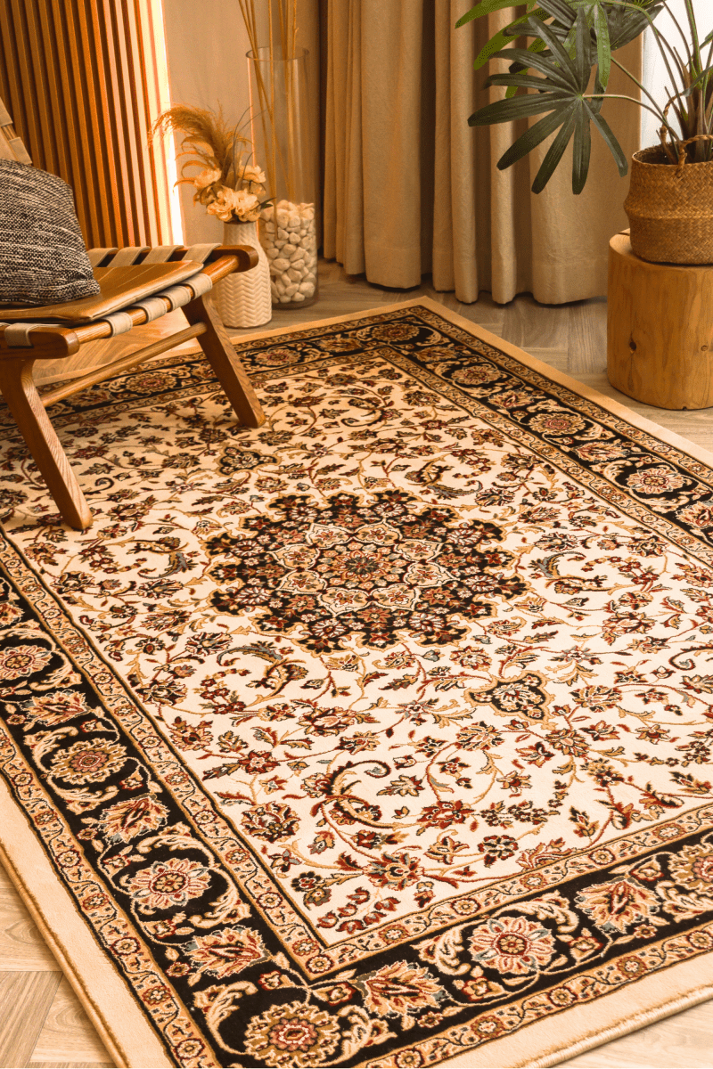 Tapis persan crème | Ankara | Série Royal Persian