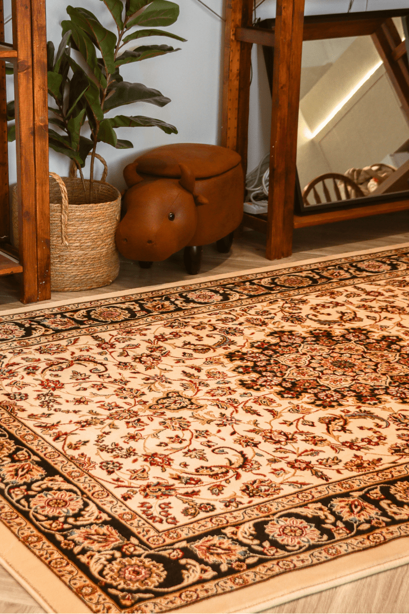 Tapis persan crème | Ankara | Série Royal Persian