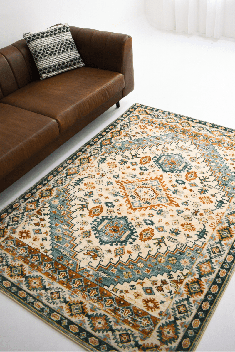 Tapis Emerald Jewel | Persan | Série Polyfibre Cachemire