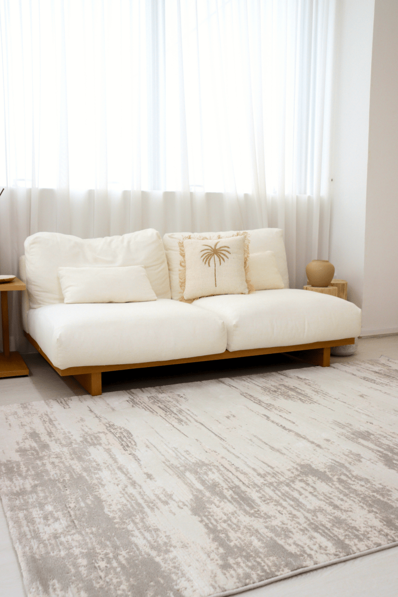 Tapis de luxe Ivory Sand | Série Carlton Modern