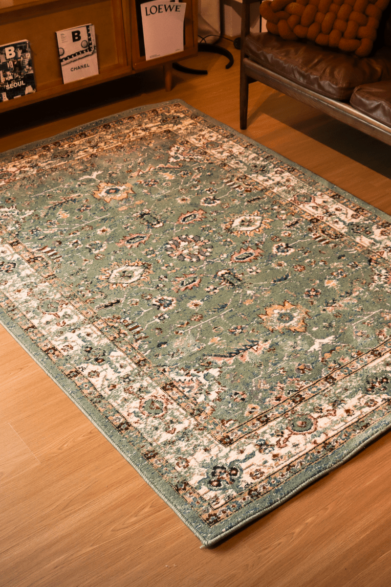 Tapis de jardin Jade | Série Wilton Dyed
