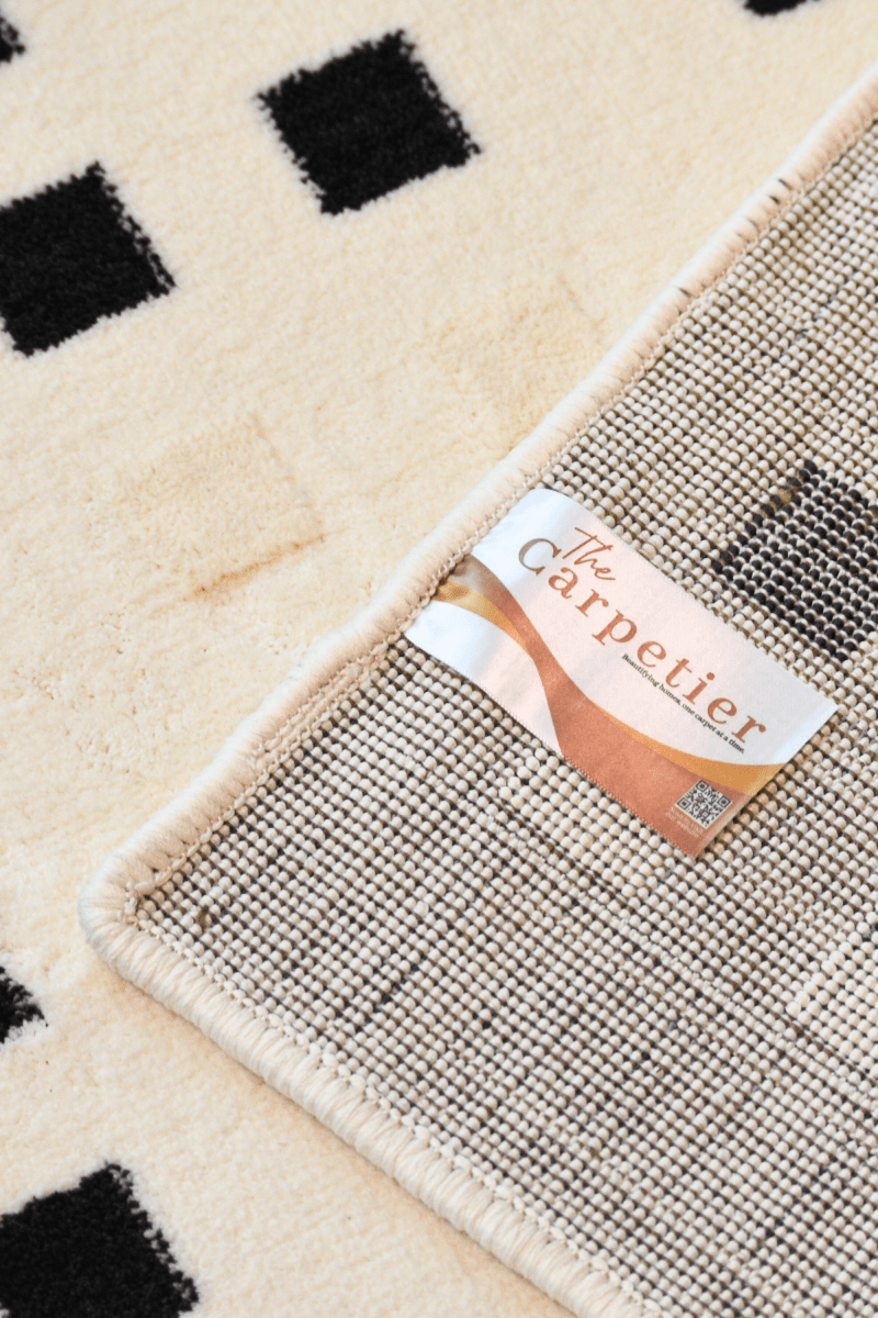 Tapis à carreaux Japandi | Série Wilton Dyed