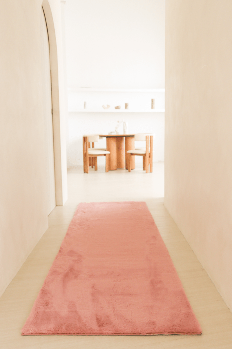 Tapis rose mauve | Série Cloud Fur