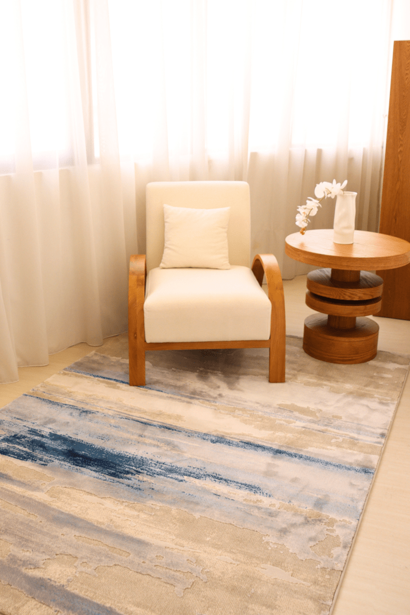 Tapis de luxe Midnight Shores | Série Carlton Modern