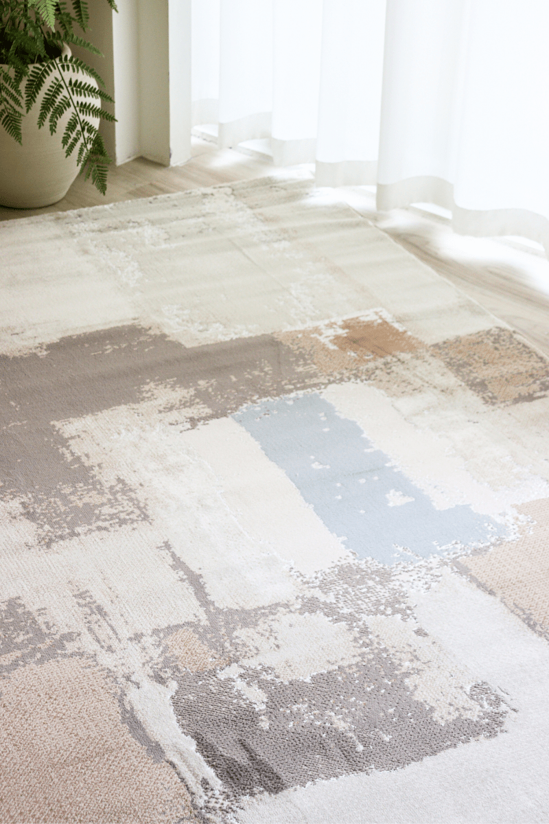 Tapis de luxe en toile intemporelle | Série Carlton Modern