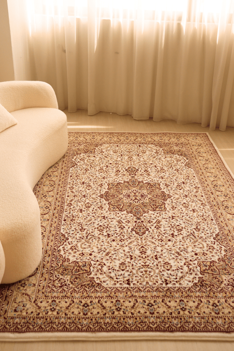 Tapis ottoman blanc | Al Safa | Série Royal Persian
