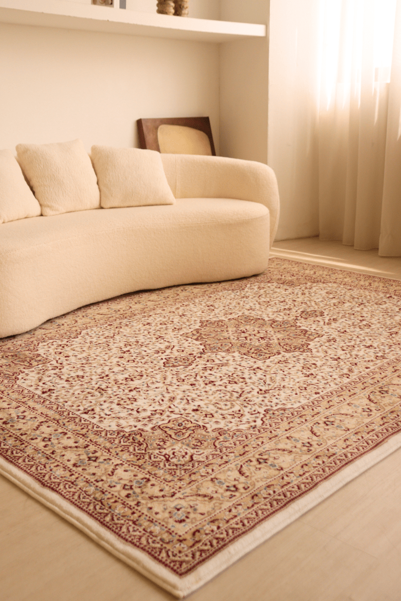 Tapis ottoman blanc | Al Safa | Série Royal Persian