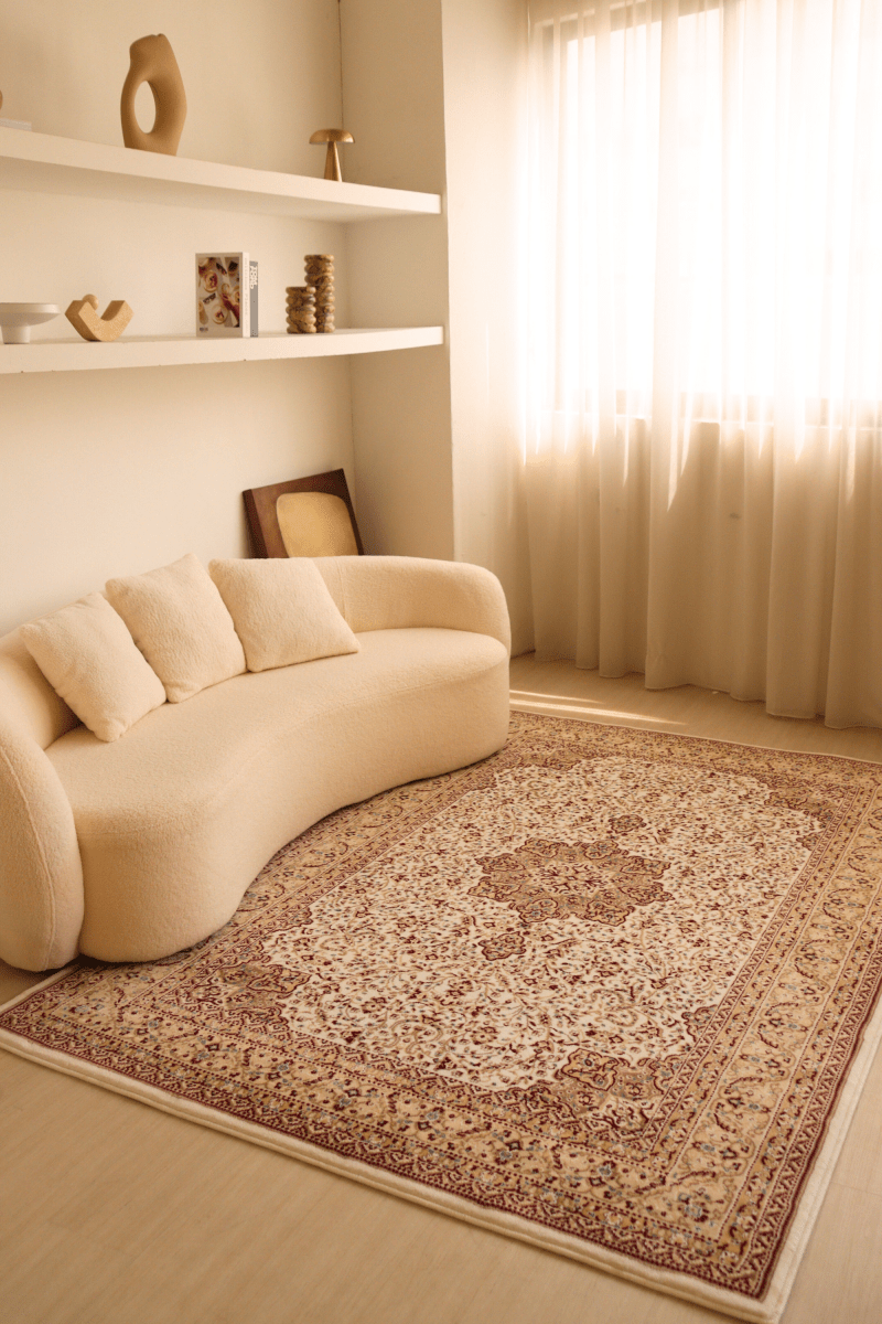 Tapis ottoman blanc | Al Safa | Série Royal Persian