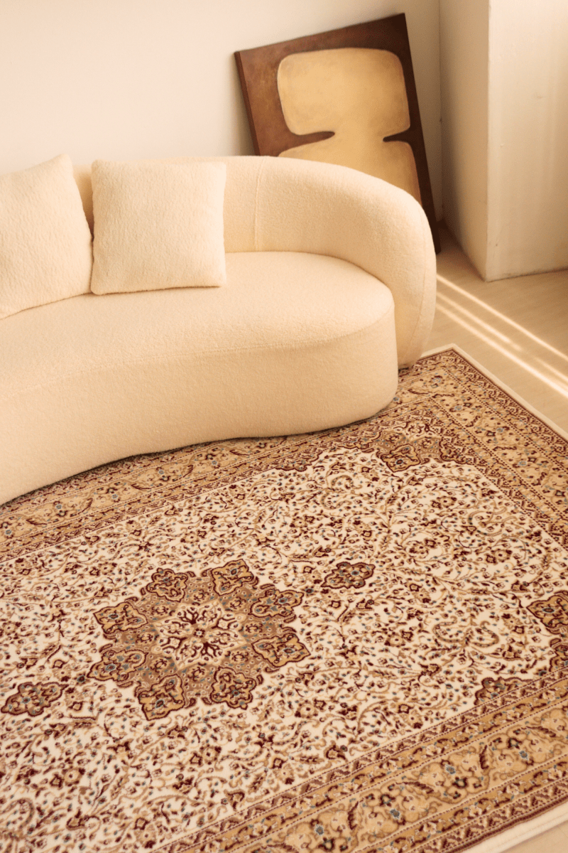 Tapis ottoman blanc | Al Safa | Série Royal Persian