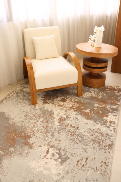 Tapis de luxe Copper Oasis | Série Carlton Modern
