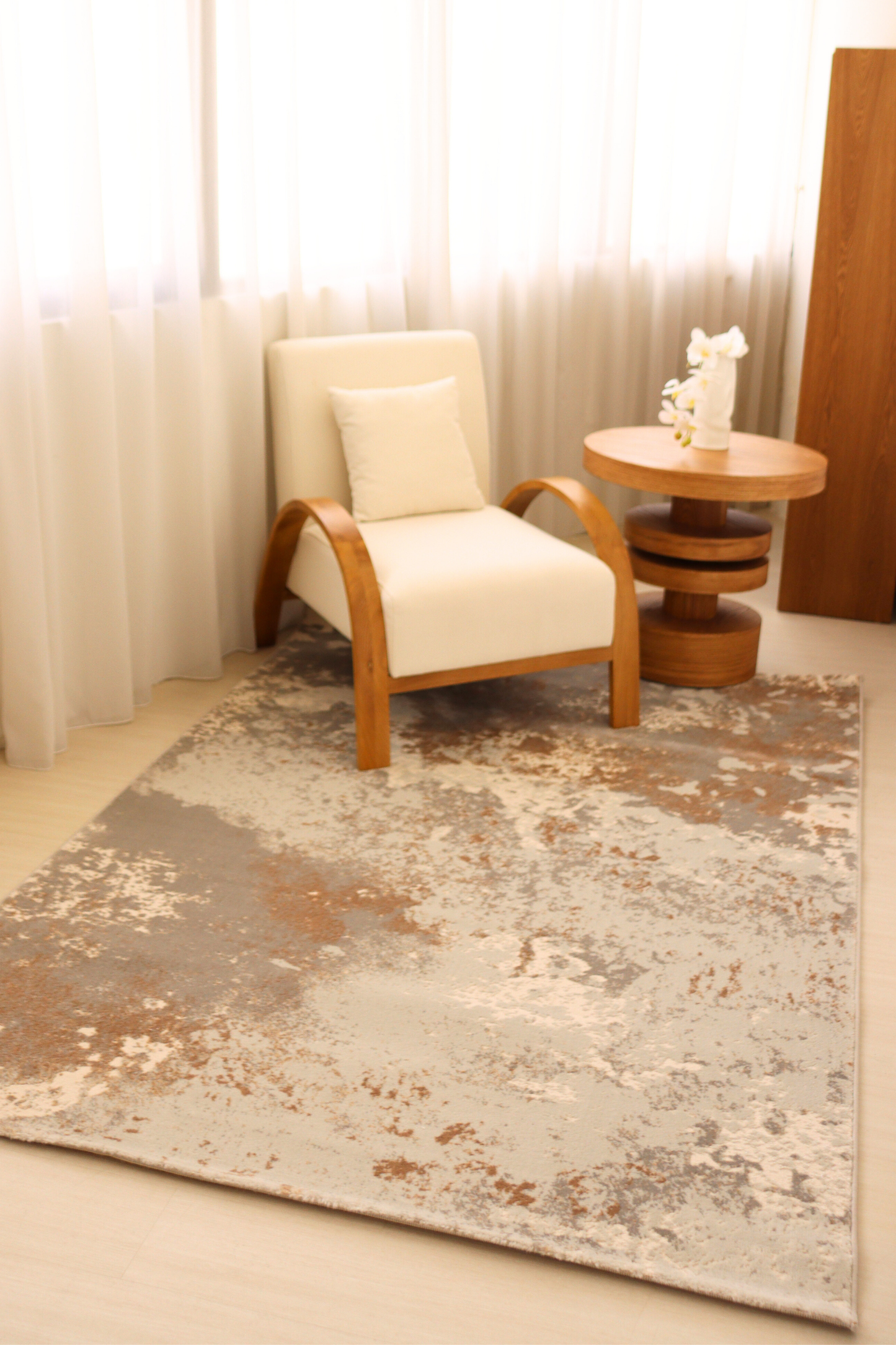 Tapis de luxe Copper Oasis | Série Carlton Modern