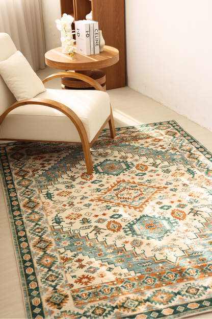 Tapis Emerald Jewel | Persan | Série Polyfibre Cachemire