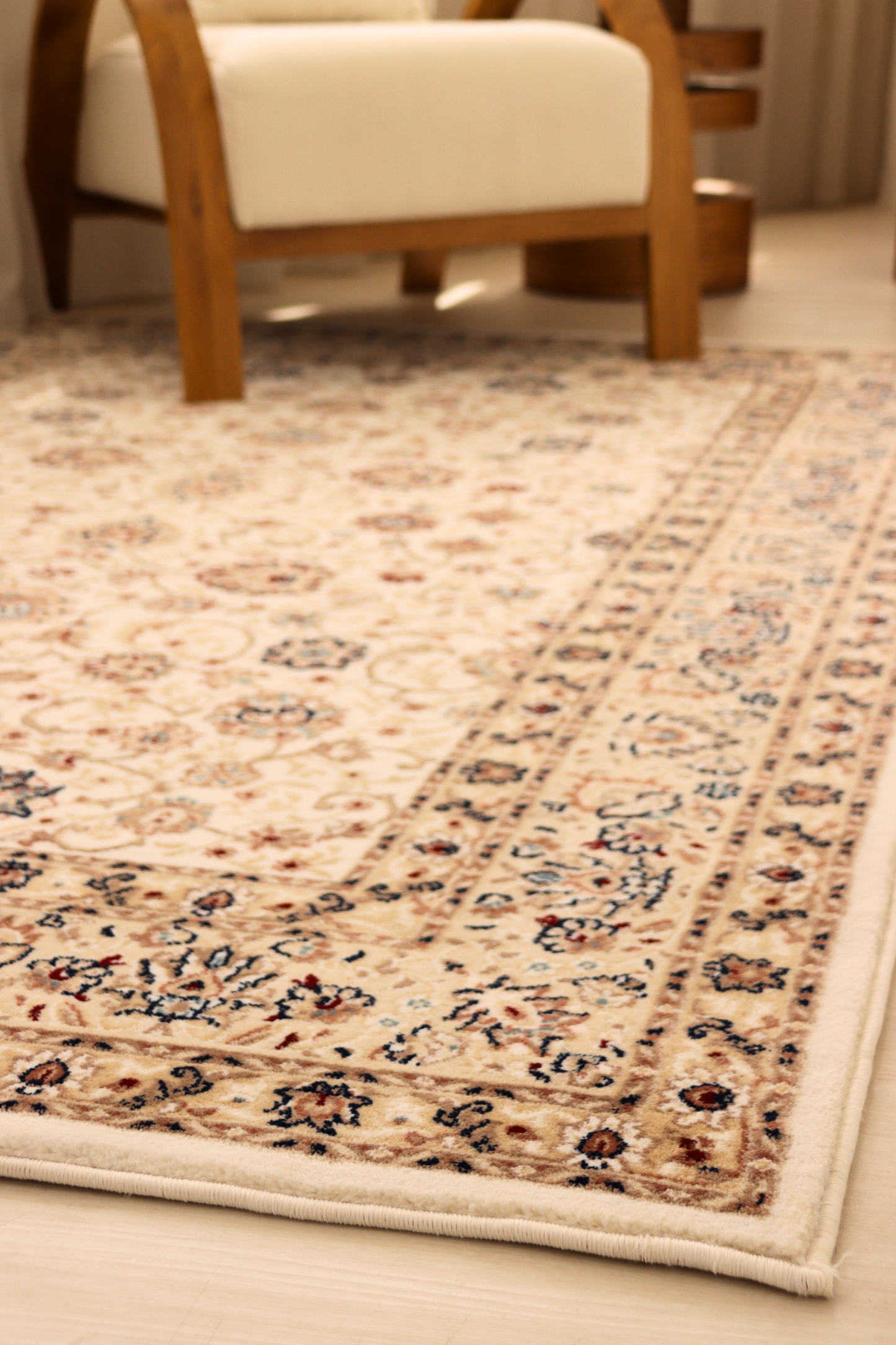 Tapis de jardin blanc | Al Safa | Série Royal Persian
