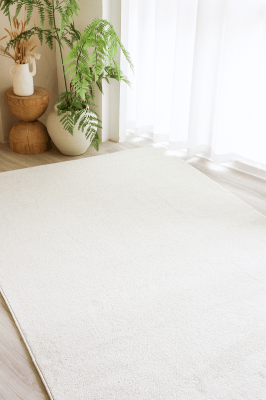 Tapis crème alpine | Série Essentiels intemporels
