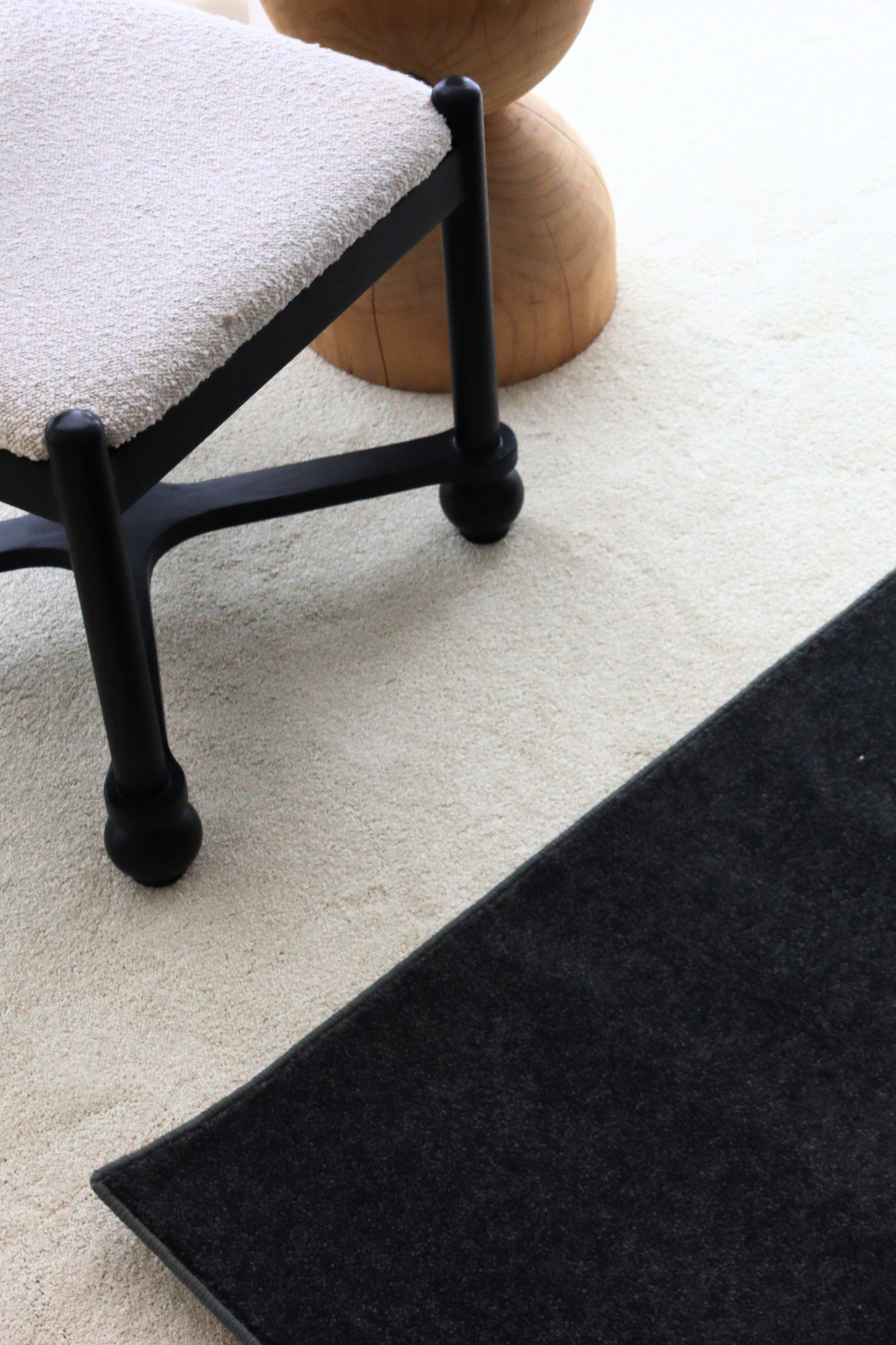 Tapis crème alpine | Série Essentiels intemporels