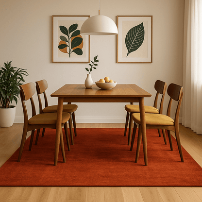 Tapis Ambre | Laine de luxe tissée à la main