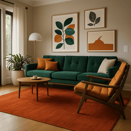 Tapis Ambre | Laine de luxe tissée à la main
