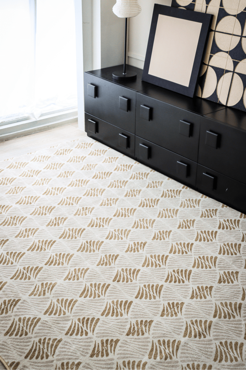Tapis Amber Shell | Scandinave | Série Polyfibre Cachemire