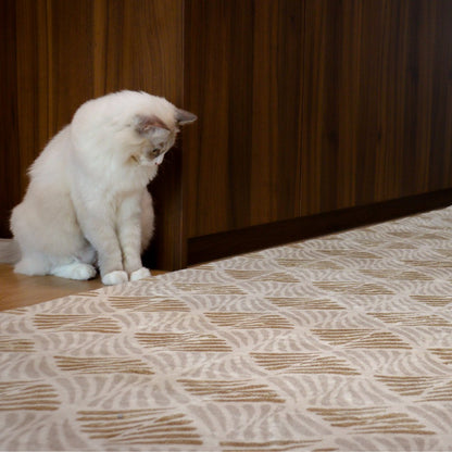 Tapis Amber Shell | Scandinave | Série Polyfibre Cachemire