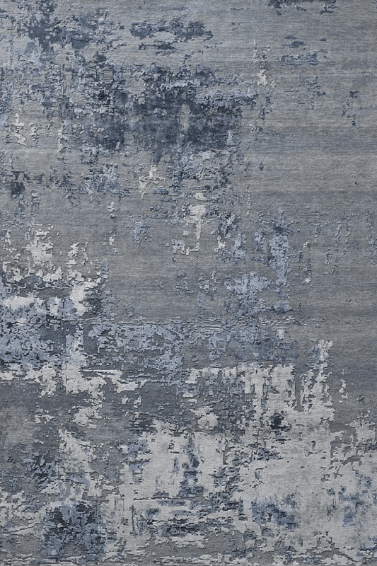 Tapis Arctic Dusk | Laine et soie de luxe, noué à la main