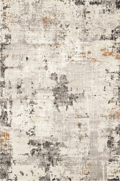 Tapis bronze anthracite | Moderne | Série Polyfibre Cachemire
