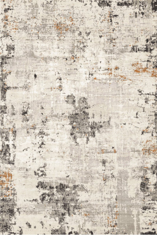 Tapis bronze anthracite | Moderne | Série Polyfibre Cachemire