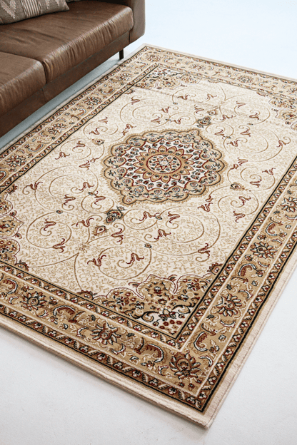 Tapis ivoire classique | Iranshar | Série Royal Persian