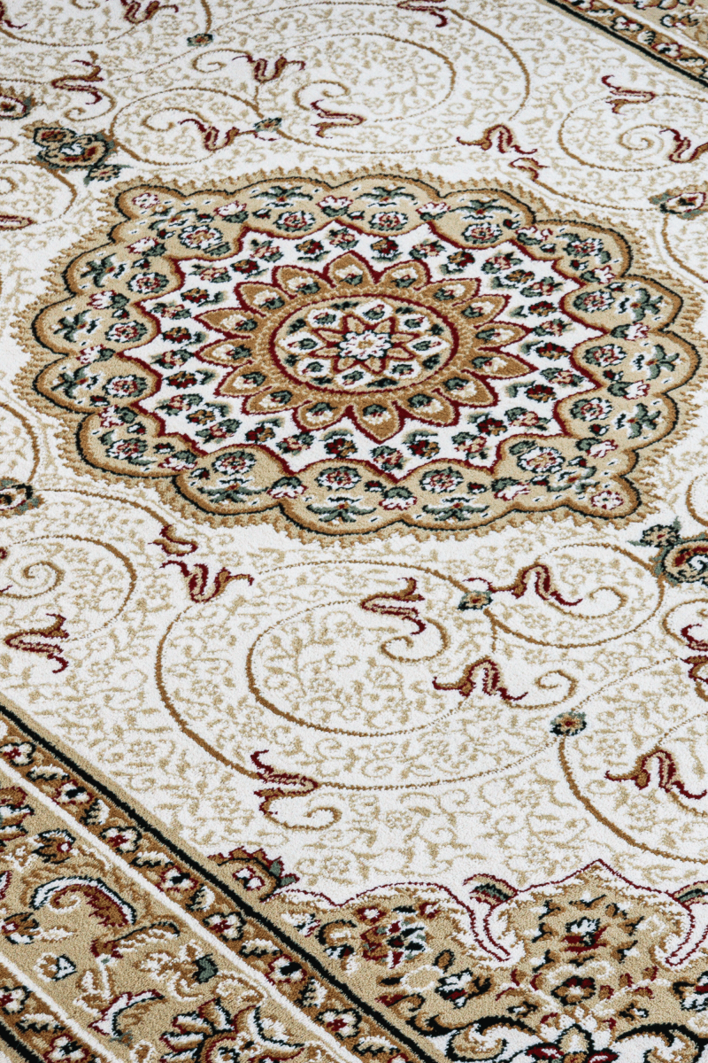 Tapis ivoire classique | Iranshar | Série Royal Persian