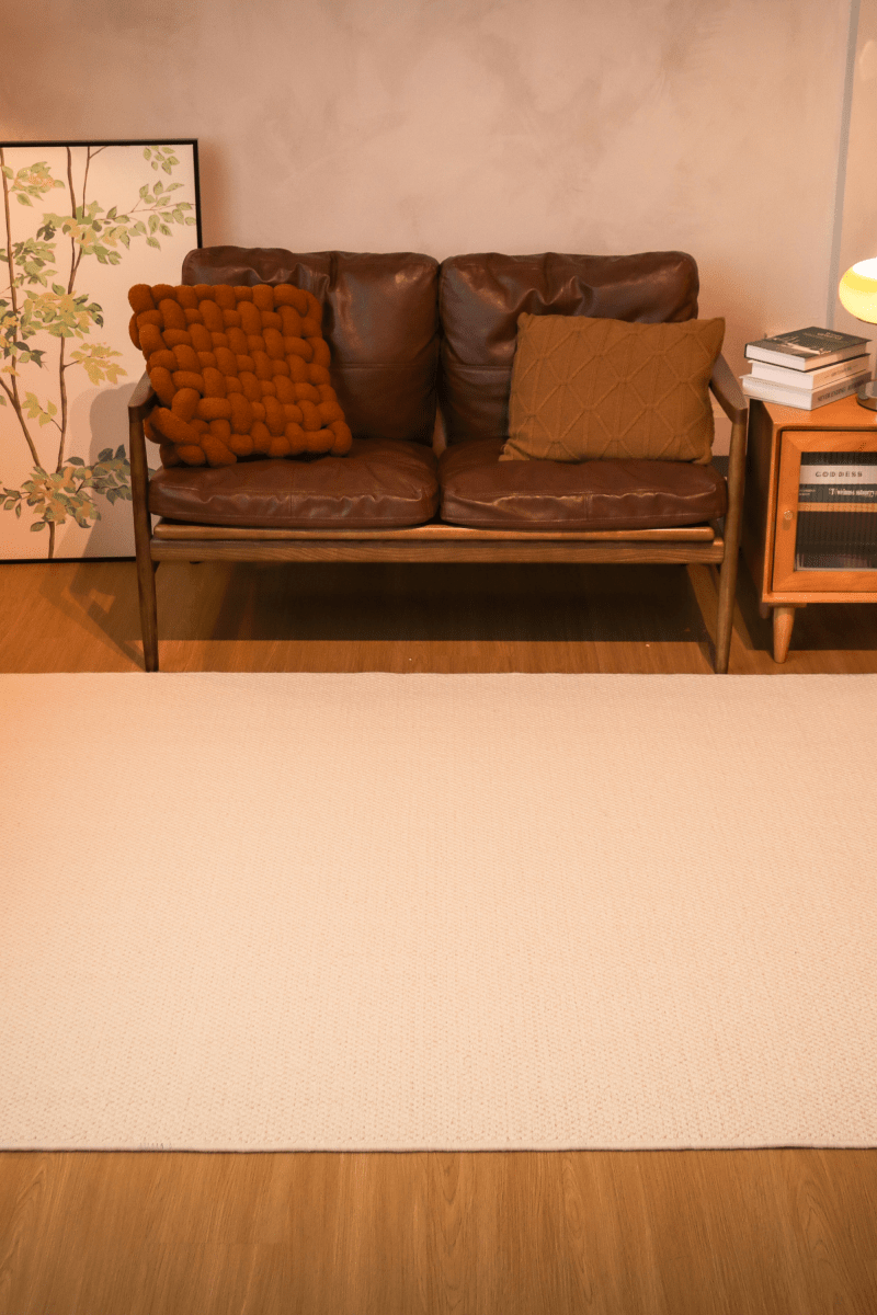 Tapis bouclé crème | Série Earth