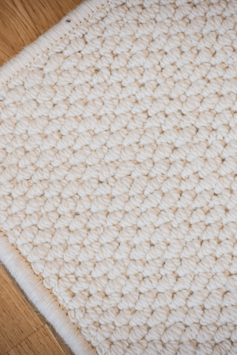 Tapis bouclé crème | Série Earth