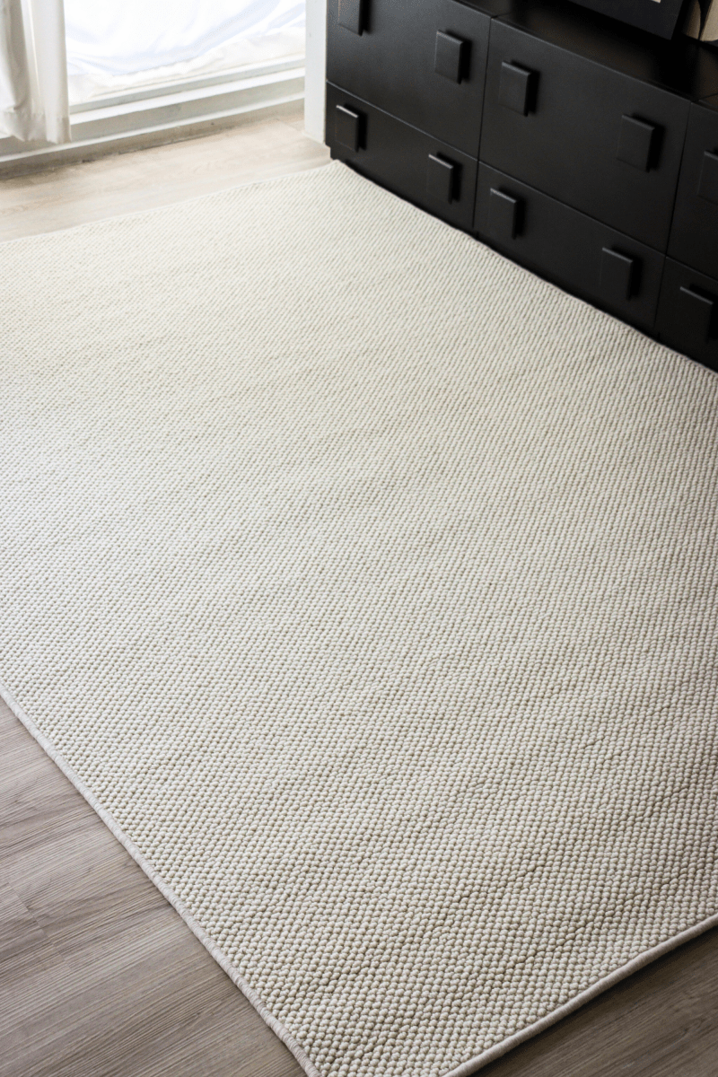 Tapis bouclé crème | Série Earth
