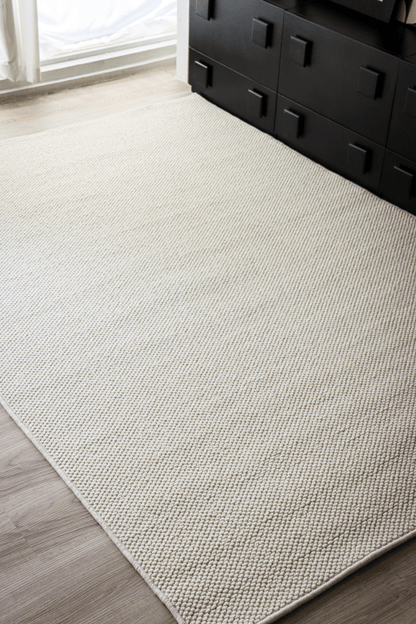 Tapis bouclé crème | Série Earth
