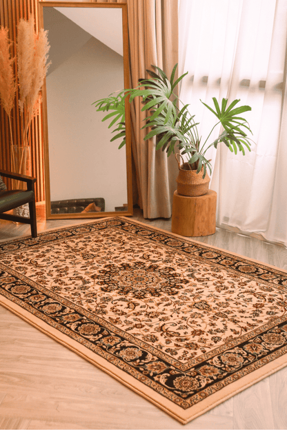 Tapis persan crème | Ankara | Série Royal Persian