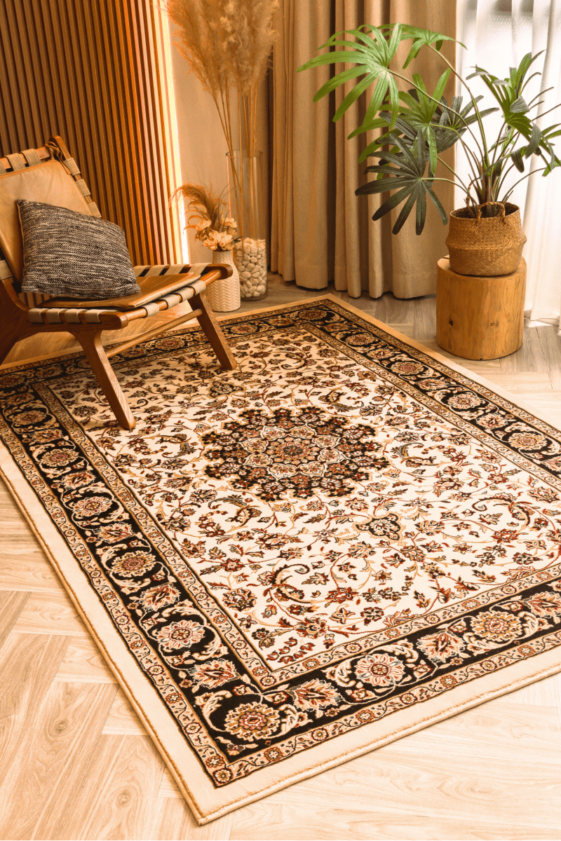 Tapis persan crème | Ankara | Série Royal Persian
