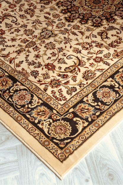 Tapis persan crème | Ankara | Série Royal Persian