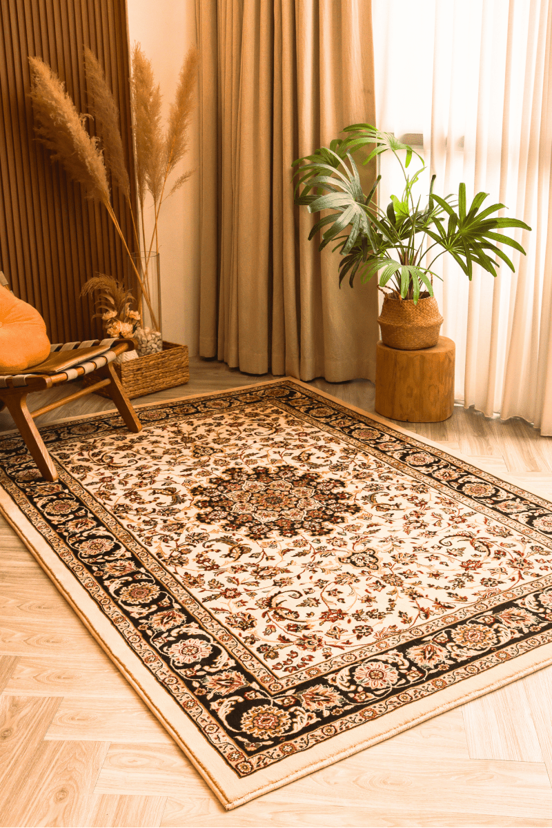 Tapis persan crème | Ankara | Série Royal Persian