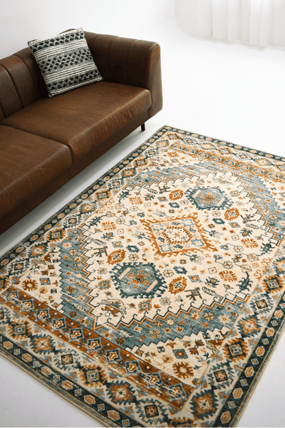 Tapis Emerald Jewel | Persan | Série Polyfibre Cachemire