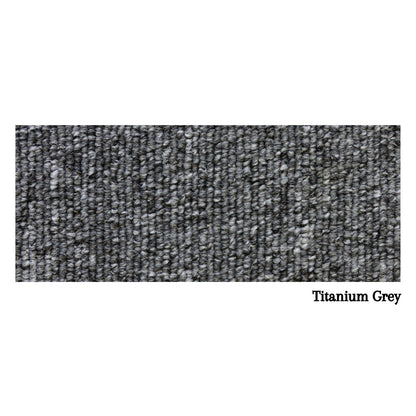 Essentiel | Gris titane | Dalles de moquette pour bureau