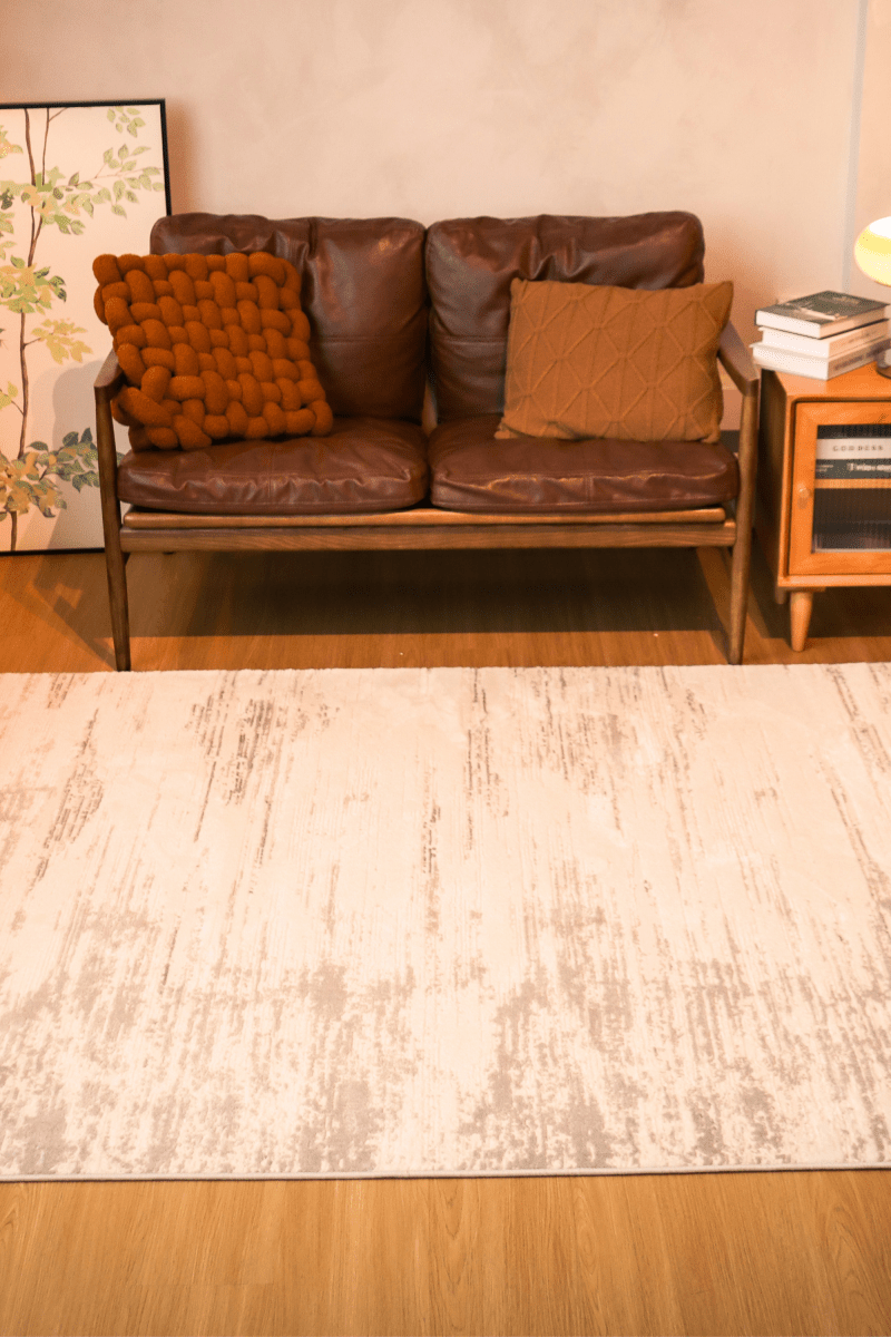 Tapis de luxe Ivory Sand | Série Carlton Modern