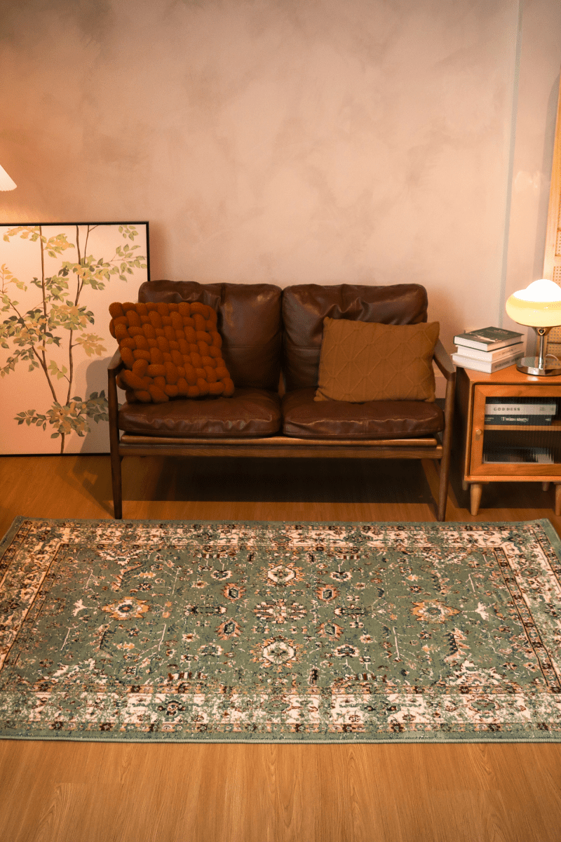 Tapis de jardin Jade | Série Wilton Dyed