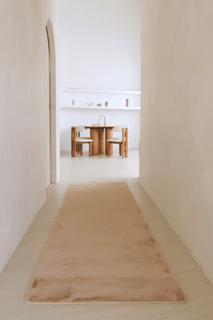 Tapis marron latte | Série Cloud Fur
