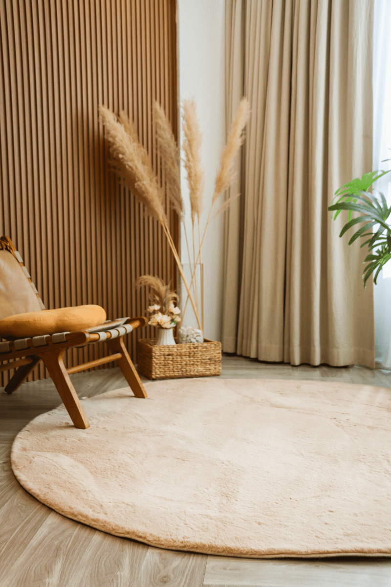 Tapis marron latte | Série Cloud Fur