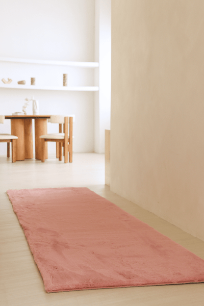 Tapis rose mauve | Série Cloud Fur