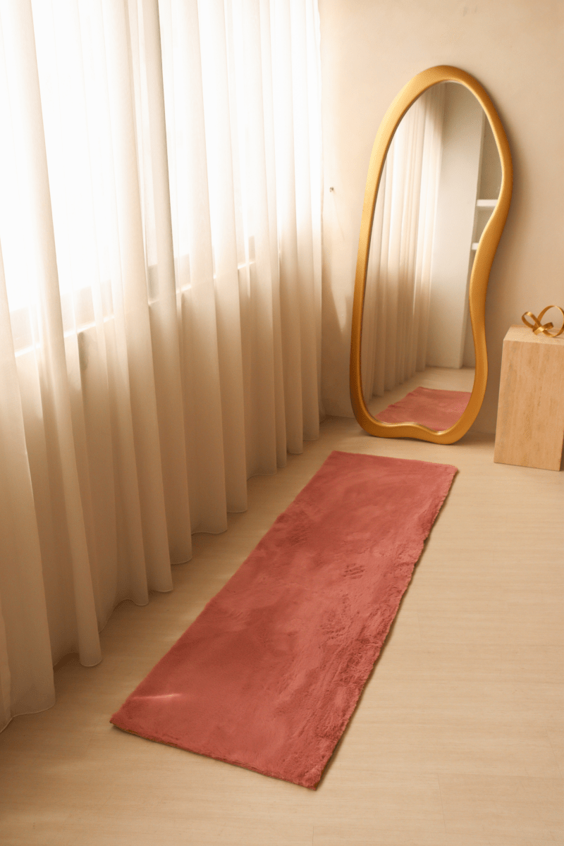 Tapis rose mauve | Série Cloud Fur