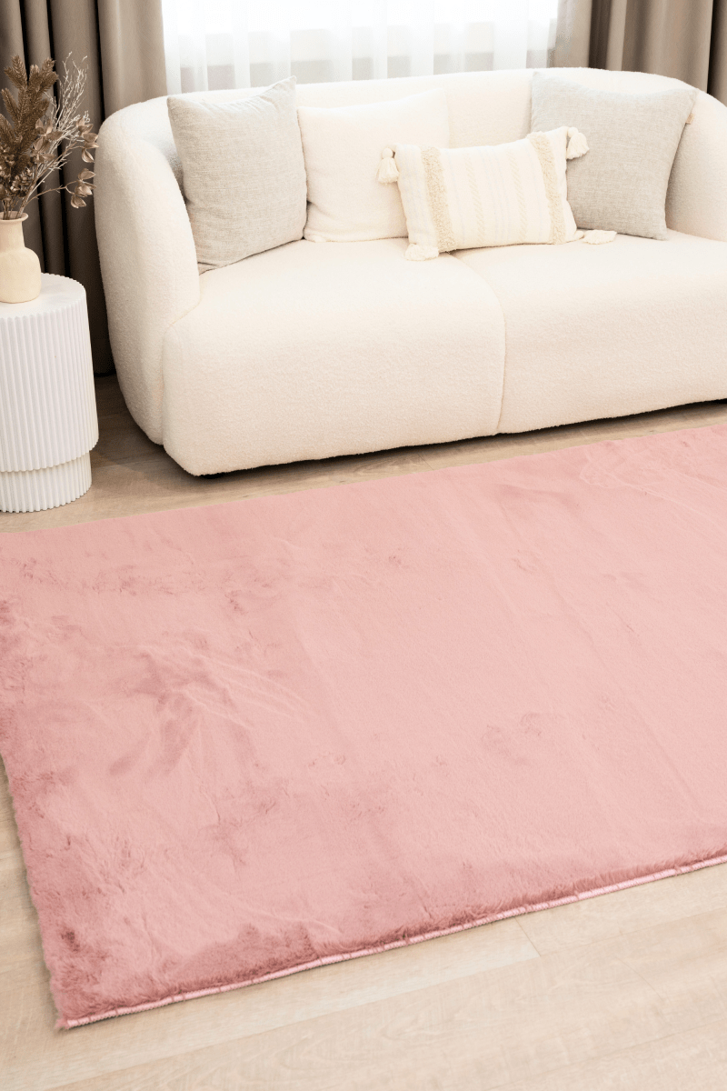 Tapis rose mauve | Série Cloud Fur