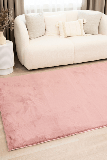 Tapis rose mauve | Série Cloud Fur